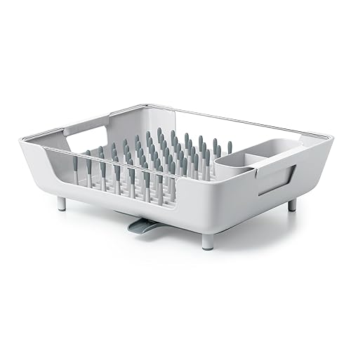 OXO Good Grips Foldaway Dish Rack Grey OXO Amazon.co.uk Kitchen & Home