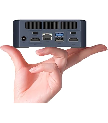 Mini PC GMKtec M5 Ryzen 7 7730U - 16Go RAM, 1To SSD, Dual LAN 2.5G, Triple Sortie 4K