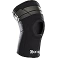 Compex ANAFORM Knee Support Compression Sleeve: 4 mm Open Patella, Black, Medium