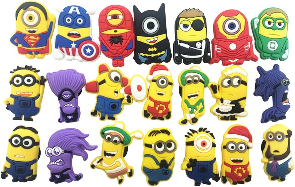 21pc Shoe Charms for Croc & Bracelet Wristband Kids Party Birthday Gifts #089