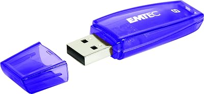 EMTEC ECMMD8GC410 8GB USB 2.0 Memory Stick Flash Drive - Assorted Colors
