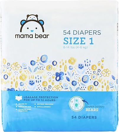 mama bear size 1 diapers