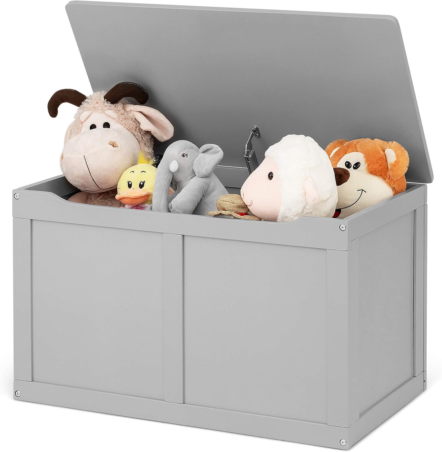 Amazoncom Costzon Wooden Kids Toy Storage Chest Organizer