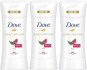 Dove Advanced Care Anti-Perspirant Deodorant, Revive 2.6 Oz (Pack of 3)