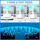 Diffuserlove Cloud Humidifier 450ML Rain Sounds Remote Mushroom Light view 3