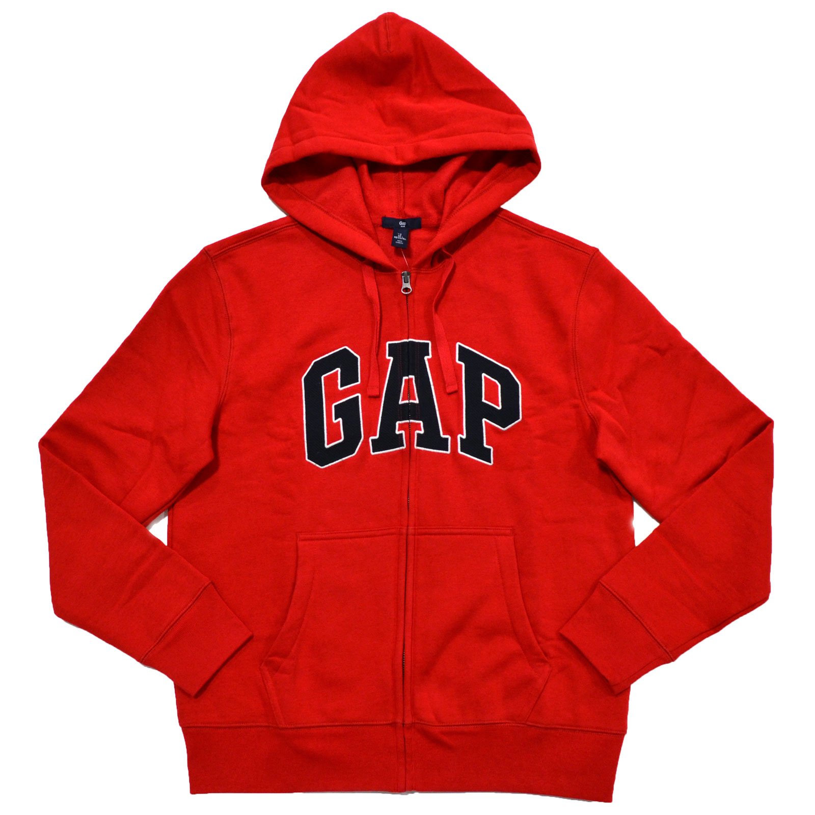 gap arch logo zip hoodie