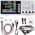 Labloot LB1041 Bench Digital Multimeter 55000 Counts DC/AC Voltmeter Ammeter HZ Temp Diode Continuity Tester Desktop Multimeters