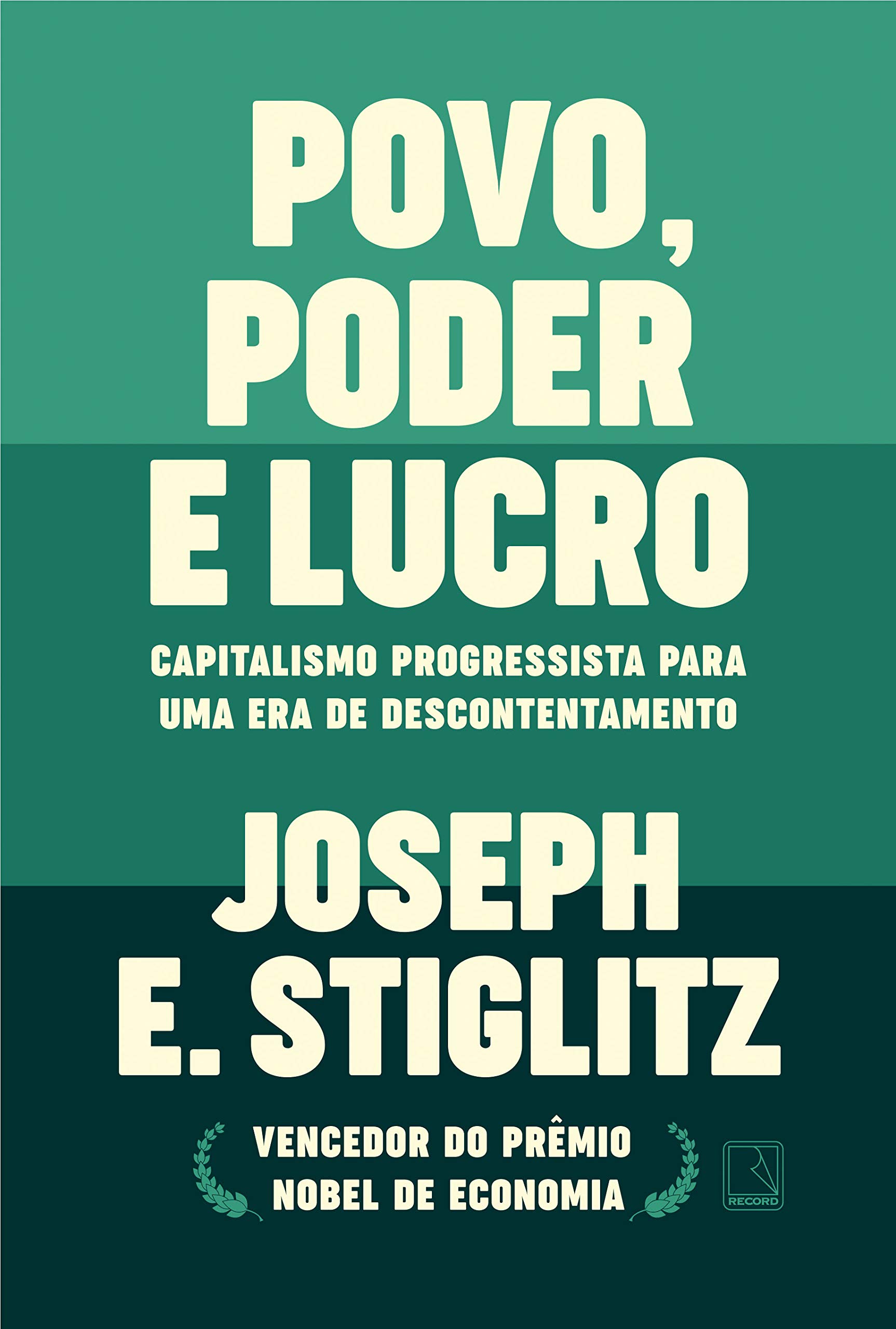 Livro 'Povo, poder e lucro' por Joseph E. Stiglitz