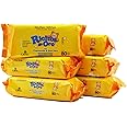Ricitos de Oro Baby Wipes, Chamomile and Aloe Vera Refillable Baby Wipes, Moisturize and Clean Baby, Lightly Scented, Hypoallergenic, Alcohol-Fee, 6-Pack of 80 wipes each one (480 wipes)