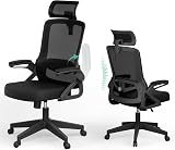 Tweakio Ergonomic Office Chair S-Shaped Mesh Adjustable Headrest Lumbar