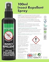 Incognito Insect Repellent Spray 2x100ml DEET Free Natural PMD view 3