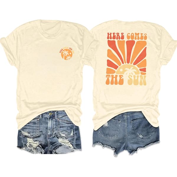 Cool Grandmas Club T-Shirt - Floral Letter Print Casual Tee For Women - View #7