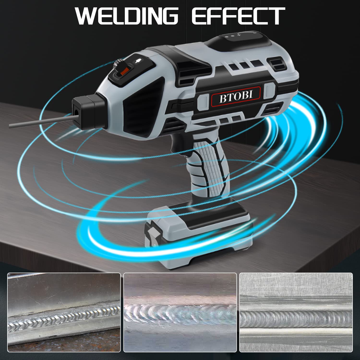 thumbnail image 2 of Plastic Welding Kit KFFKFF Portable Handheld Welding Machine, 20-130A ARC Welder With Adjustable Current & IGBT Mini Welder 2 of 13