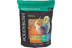 RoudyBush Daily Maintenance Bird Food, Crumbles, 10-Pound