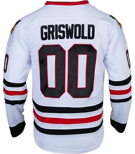 UNLC Griswold Eway Clark Moose #00 Movie Hockey Jersey