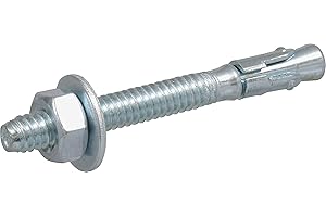 The Hillman Group 371950 Wedge Anchor, 5/8 X 6-Inch, 10-Pack