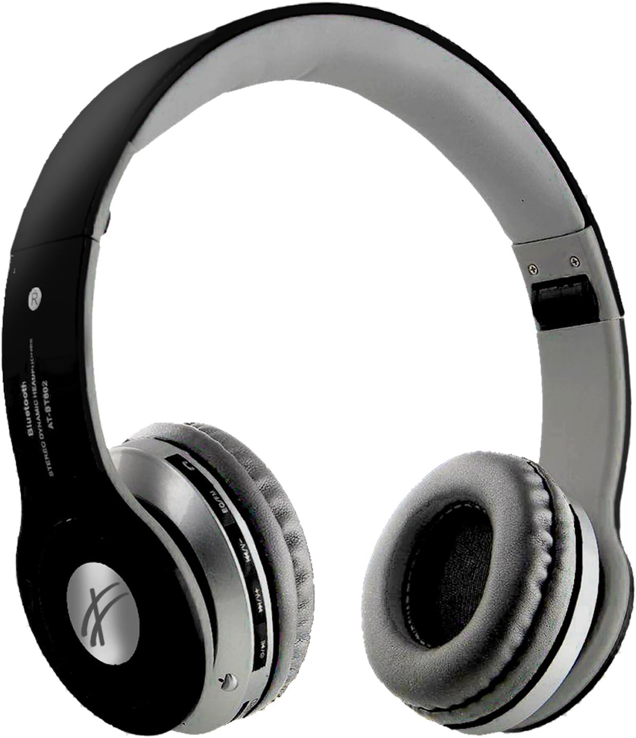 Fibonic Bluetooth Foldable Sport Headset With Mic, WORKS WITH Apple iPhone, ipod, Samsung, other smartphones , compatible with any bluetooth-enabled tablets, PCs and notebook computers