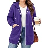 StunShow Womens Plus Size Hoodies Zip Up Oversized Y2k Drawstring Sweatshirt Casual 2025 Fleece Jacket with Pocket