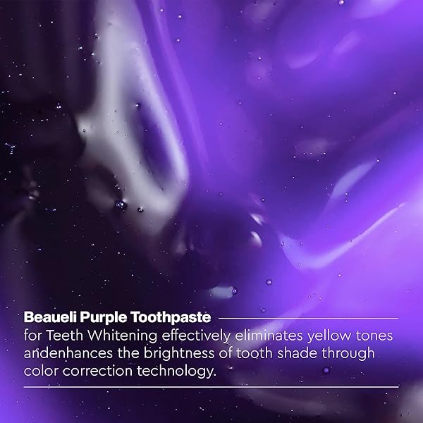 PURPLE WHITENING TOOTHPASTE FOR ADULTS – TEETH WHITENING, 30ML