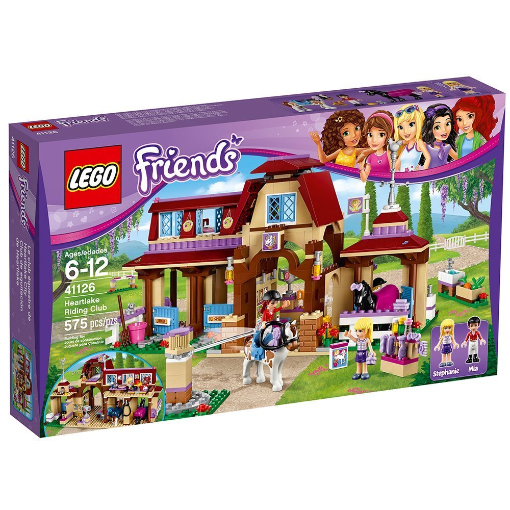 LEGO 41126 Friends Heartlake Riding Club Construction Set - Multi-Coloured