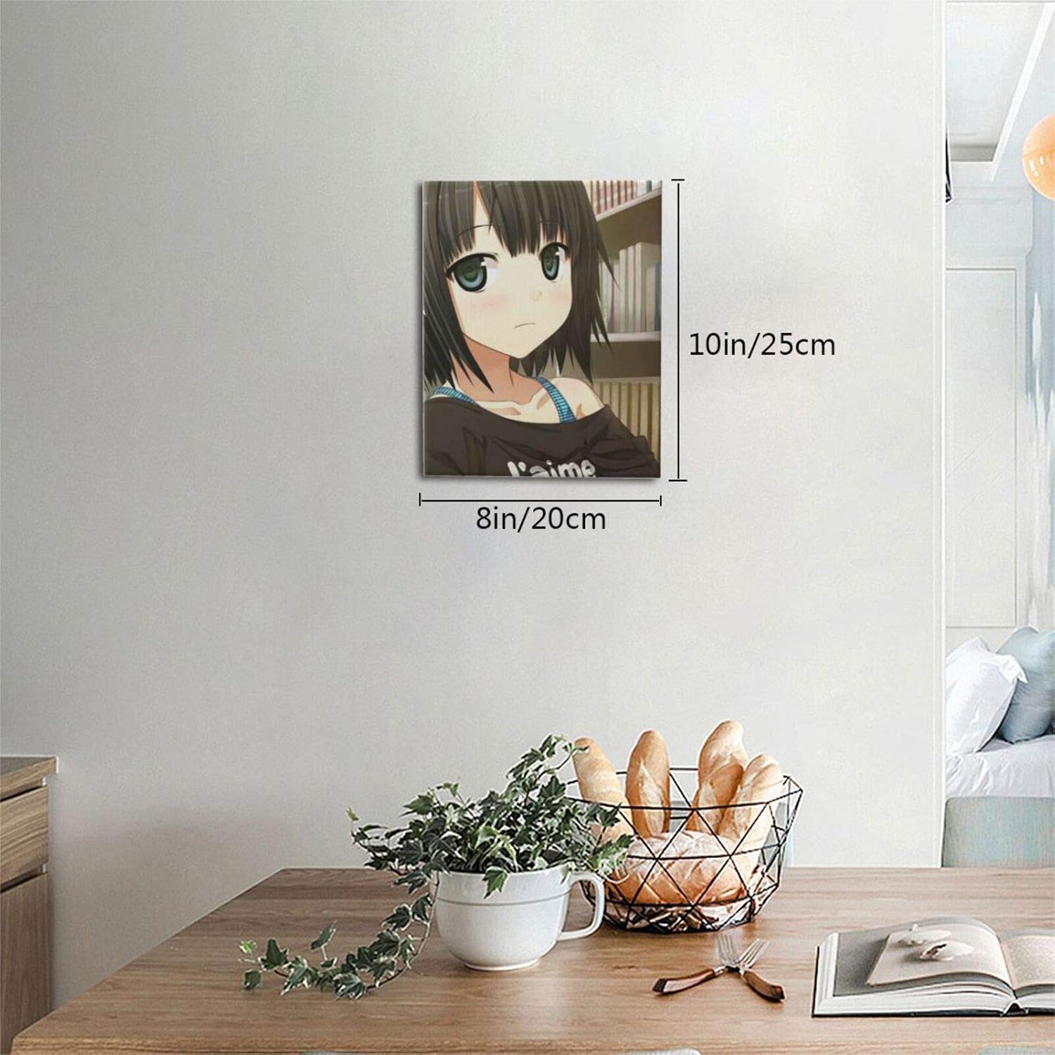 Amazon 有島ありすフレームレス装飾絵画屋内絵画壁掛けアートポスターフレームレス装飾絵画ギフトキャンバス絵画寝室の装飾壁掛け風景画インテリア装飾絵画 ウォールステッカー オンライン通販