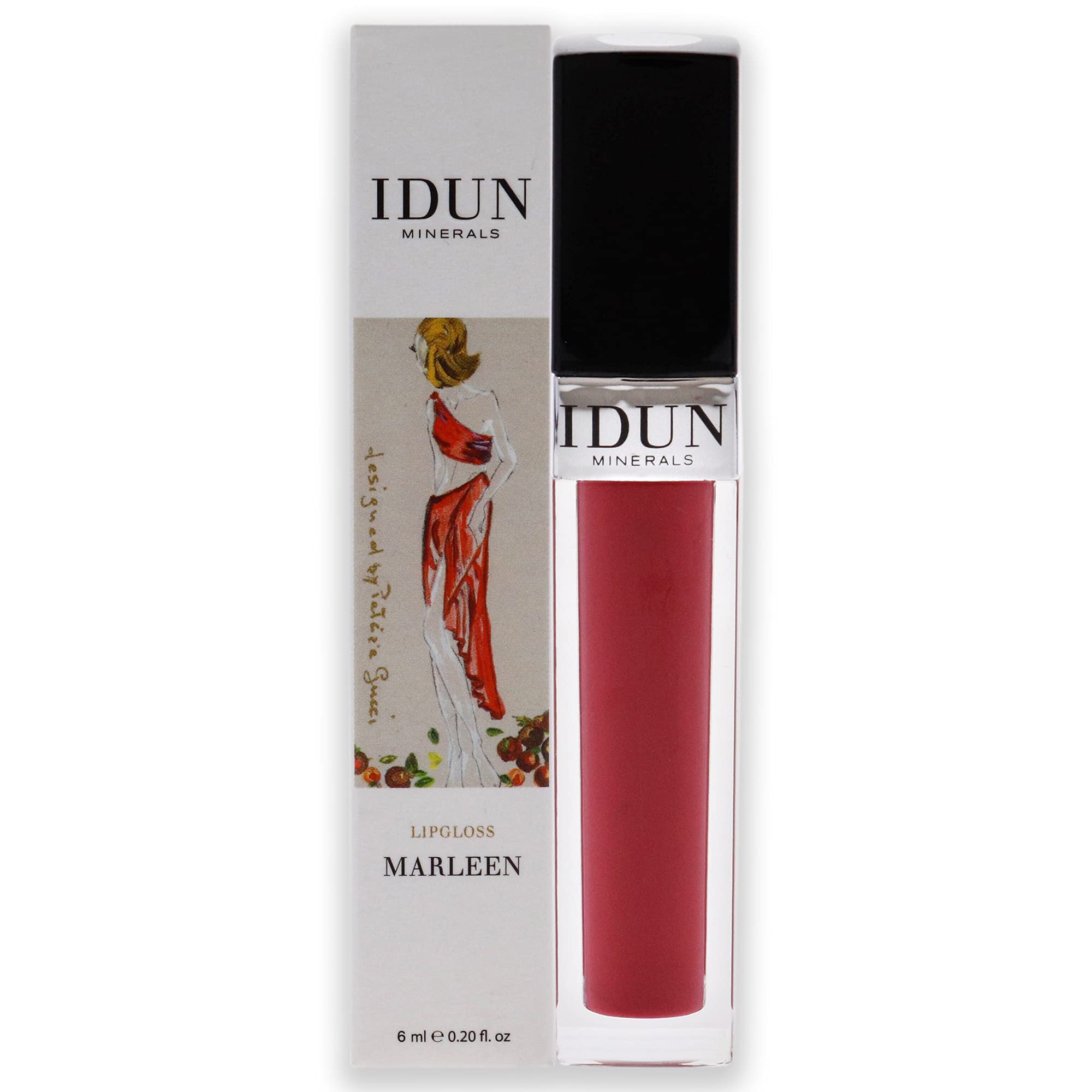 Idun Minerals Lipgloss - 007 Marleen for Women 0.2 oz Lip Gloss