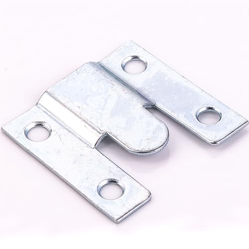 Professional Concealed Headboard Panel Wall Fixing Brackets Pack of 2