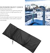 equlup XL Outdoor Faucet Cover Winter Garden Faucet Sock Freeze Protection view 2