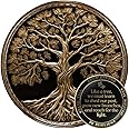 MilestoneMint Affirmation Sobriety Coin Gift Set | Tree of Life AA Chip Medallion with Token Capsule, Display Stand & Card | Sobriety Gifts for Anniversary Month & Year for Men & Women in Recovery