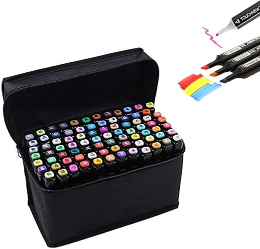 80 Copic Marker Pens For Double Ended Sketch Settouch Markers New Generation Design Students Artist Necessary Graphic Marker Set 80 Assorted