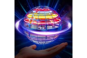 GENERIC 2025 Upgraded Flying Orb Ball Toys - Cosmic Globe Boomerang with Led Lights for Kids & Adults, Indoor/Outdoor Fun Cool Holiday Magic Toy, Cool Toy Gifts for 6 7 8 9 10+ Year Old Boys Girls