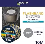 Bostik Flashband Self Adhesive Flashing Tape Roofs Grey 450mm x 10m view 2