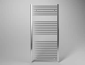 Radiador termodecoración toallero cromado 80 x 50 distancia ...
