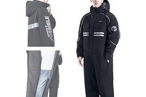 GENERIC Extreme Cold Weather Suit For Men,Winter Outdoor Riding Insulated Full-Body Suit,Overoles Para Hombres De Trabajo Frio