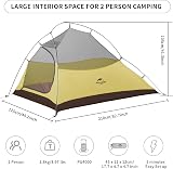Naturehike Cloud-Up 2 Ultralight Tent 2 Person 20D Nylon 4000mm Green view 2