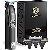 NOVAH Grooming Professional Hair Trimmer for Men, Barber Trimmer Cordless T Trimmers for Barbers