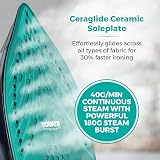 Tower Steam Iron 3100W Ceraglide Ceramic Soleplate 180g Steam Boost 360ml view 4