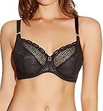 Freya Women's Rio Underwire Balcony Bra, Black, 36B