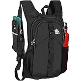 FUNANASUN 16L Ultra-Lightweight Foldable Waterproof Hiking Backpack For Women Men Small Backpack For Hiking Commuting Travel, Black