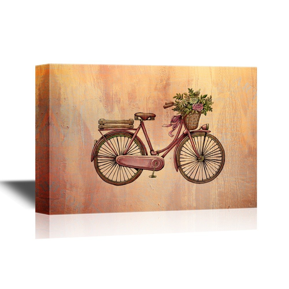 bicycle canvas wall art