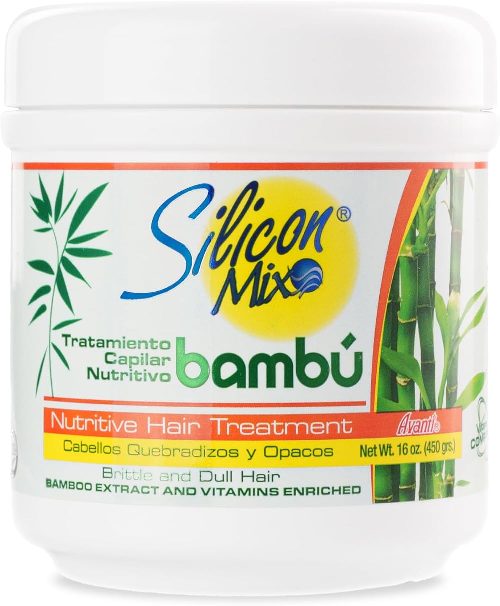 Silicon Mix SILICON MIX BAMBU Hair Care Portable 78mm White