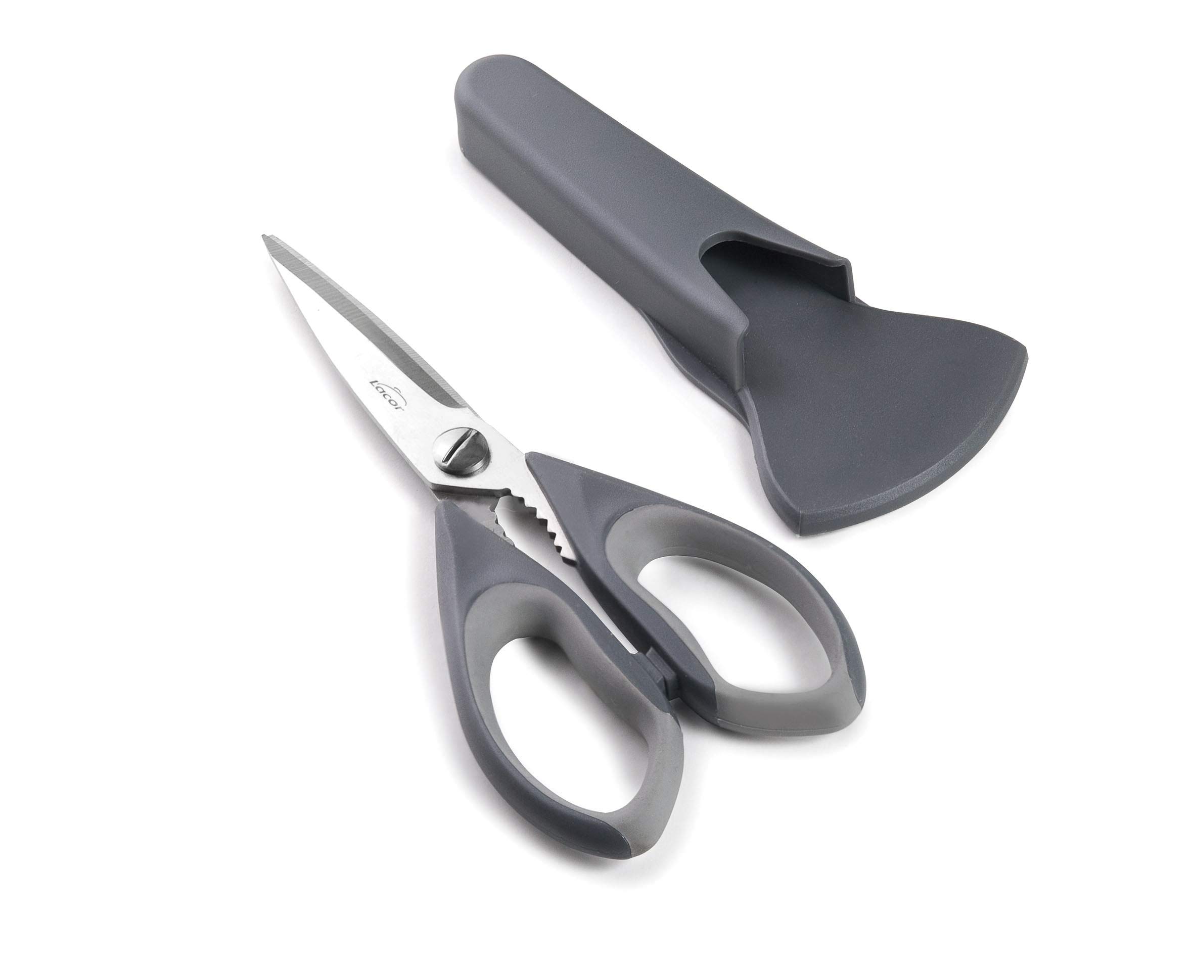 Lacor 60059 Kitchen Scissor, 21.5 x 30 x 30 cm, Grey