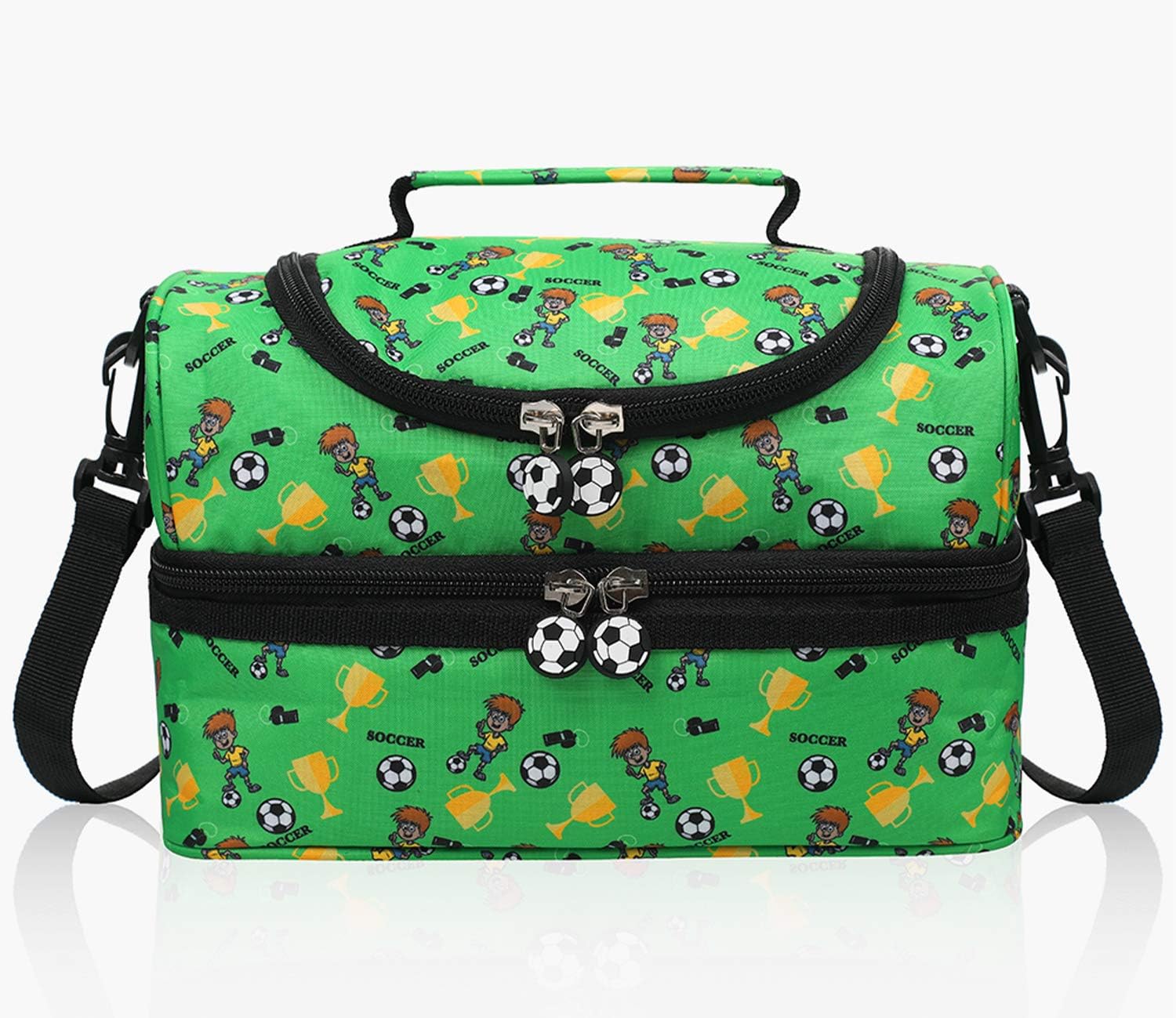 Mexpekil Isolierte Lunchtasche Mit Eiffelturm-Motiv - Kühltasche Für Schule & Arbeit