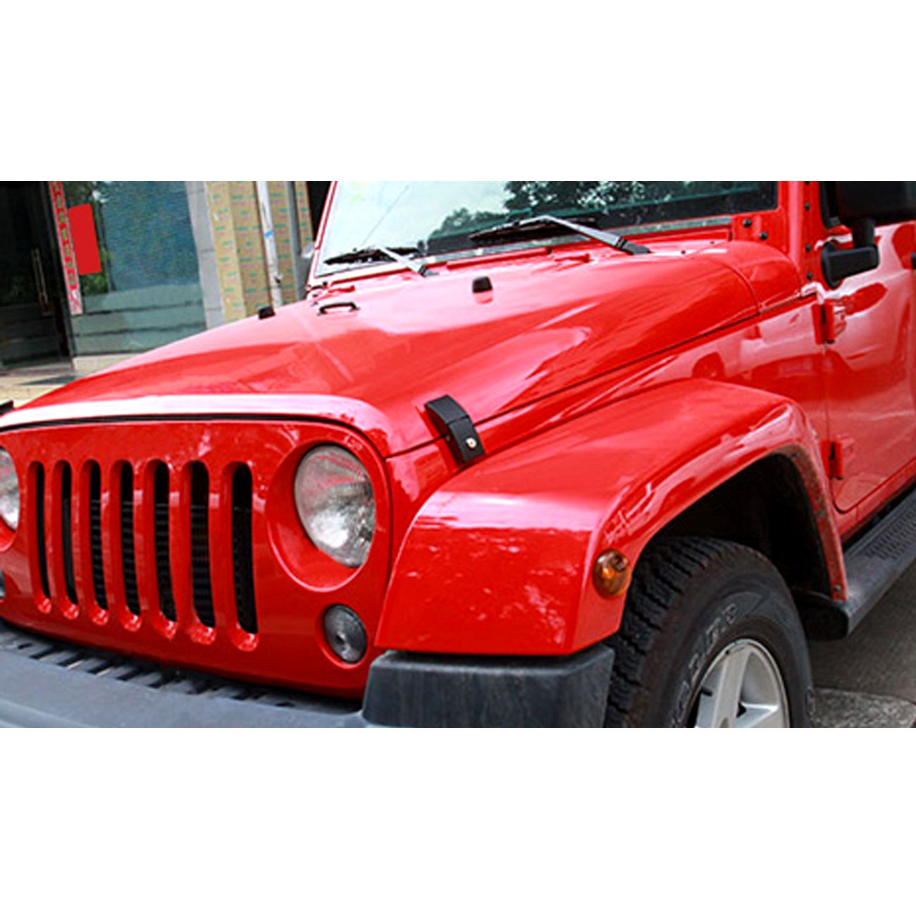 DIYTUNINGS Front AntiThief Security Locking Hood Look