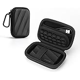 SSD Hard Case Compatible with Samsung T9/T7 Shield/T7 Portable SSD Drive USB 4TB,2TB,1TB, Portable Travel Carrying Storage Protective Cover Bag (Black)