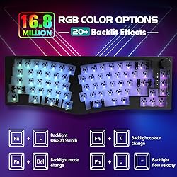 Feker Alice 3 Mode 65% Gasket Mechanical Keyboard