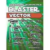 BrickArms Blaster Vector Weapons &amp; Blaster Pack for Minifigures Star