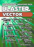 BrickArms Blaster Vector Weapons & Blaster Pack for