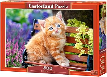 Castorland B Puzzle Jeune Chat 500 Pieces Amazon Fr Jeux Et Jouets