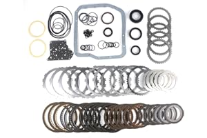 INGKAN U240E U241E Transmission Master Rebuild Kit w/Clutch Discs Gasket Fits for Toyota Avalon 00-05/ Camry 00-14/ Highlander 01-07/ RAV4 00-14 Replace OE U240E U241E
